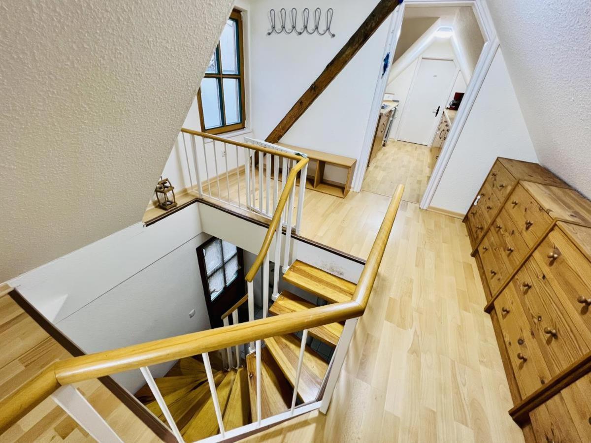 Blaue Tulpe, Balkon Mit Traumblick Apartment Rostock Exterior foto
