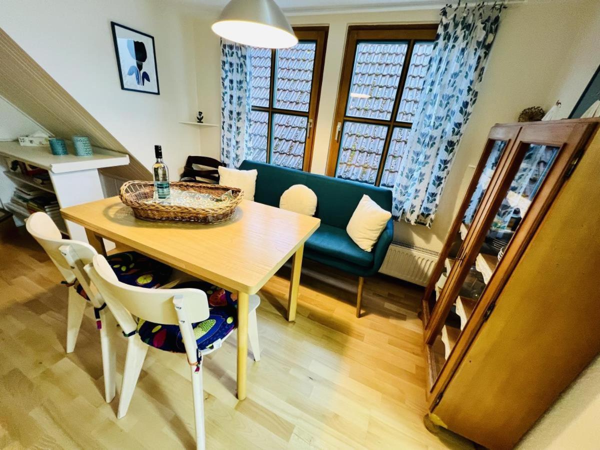 Blaue Tulpe, Balkon Mit Traumblick Apartment Rostock Exterior foto